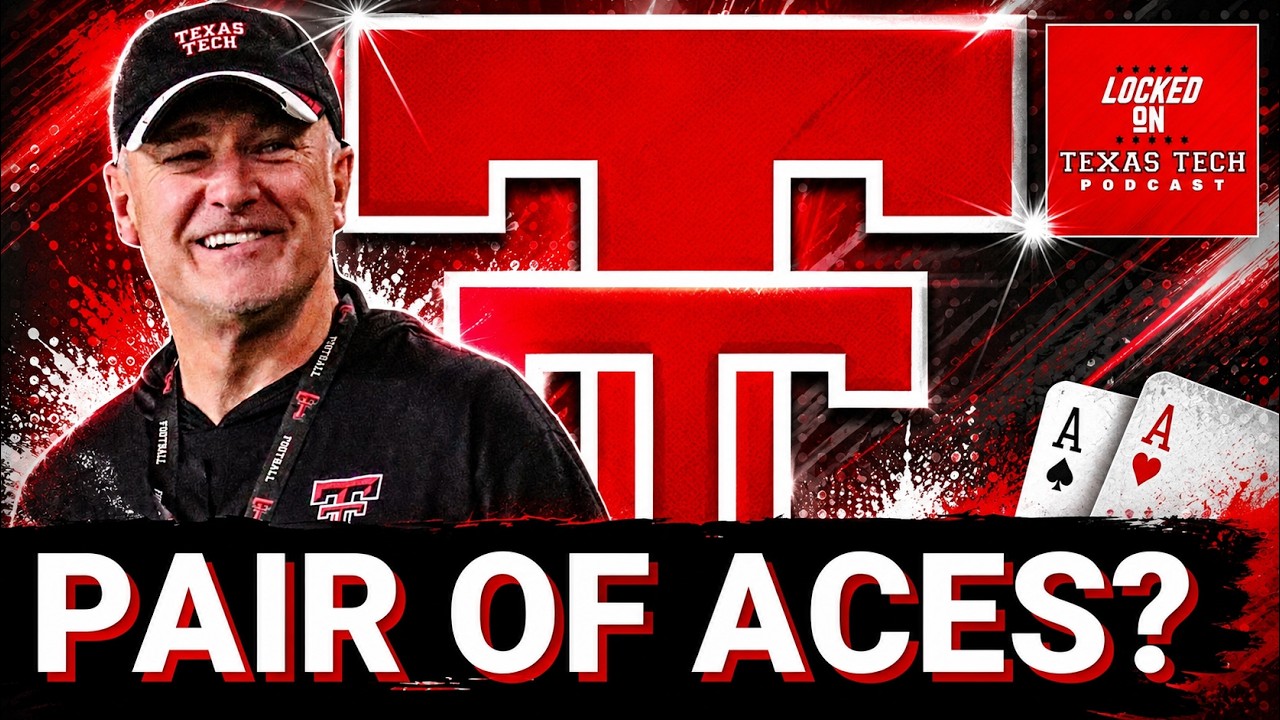 NATIONAL SPOTLIGHT on ELITE Red Raider playmakers | Locked On Texas Tech Podcast