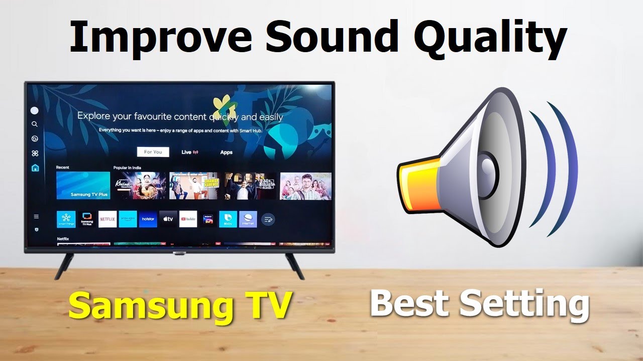 Как улучшить качество звука на Samsung Smart TV || Исправление проблем со звуком на Samsung Smart TV