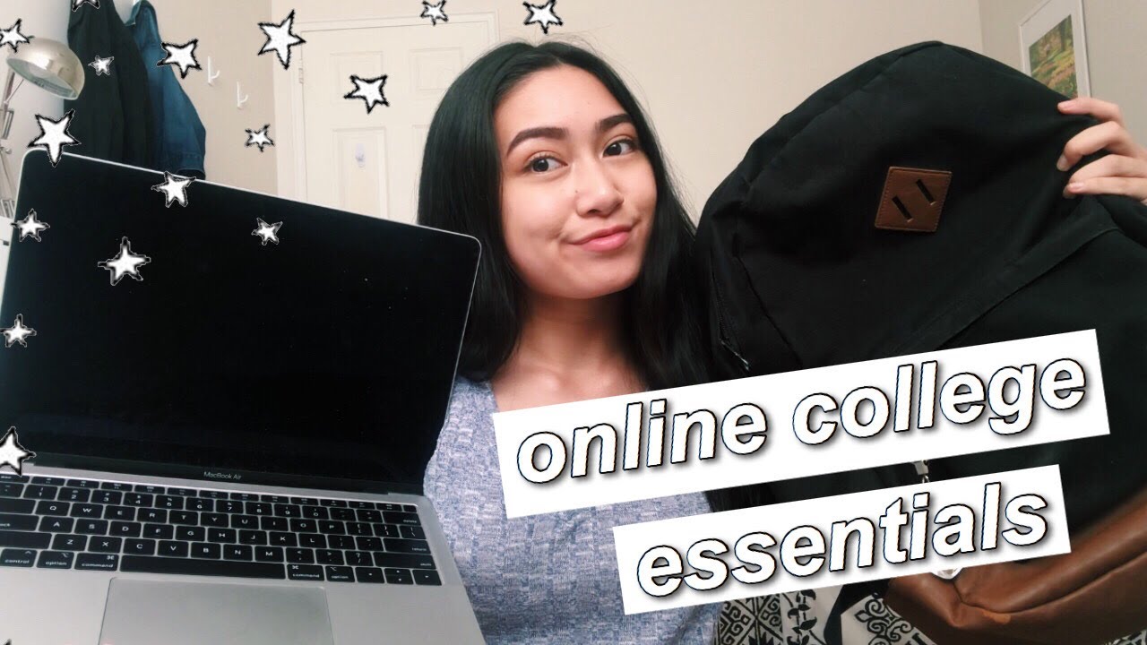 what you ACTUALLY need for online college