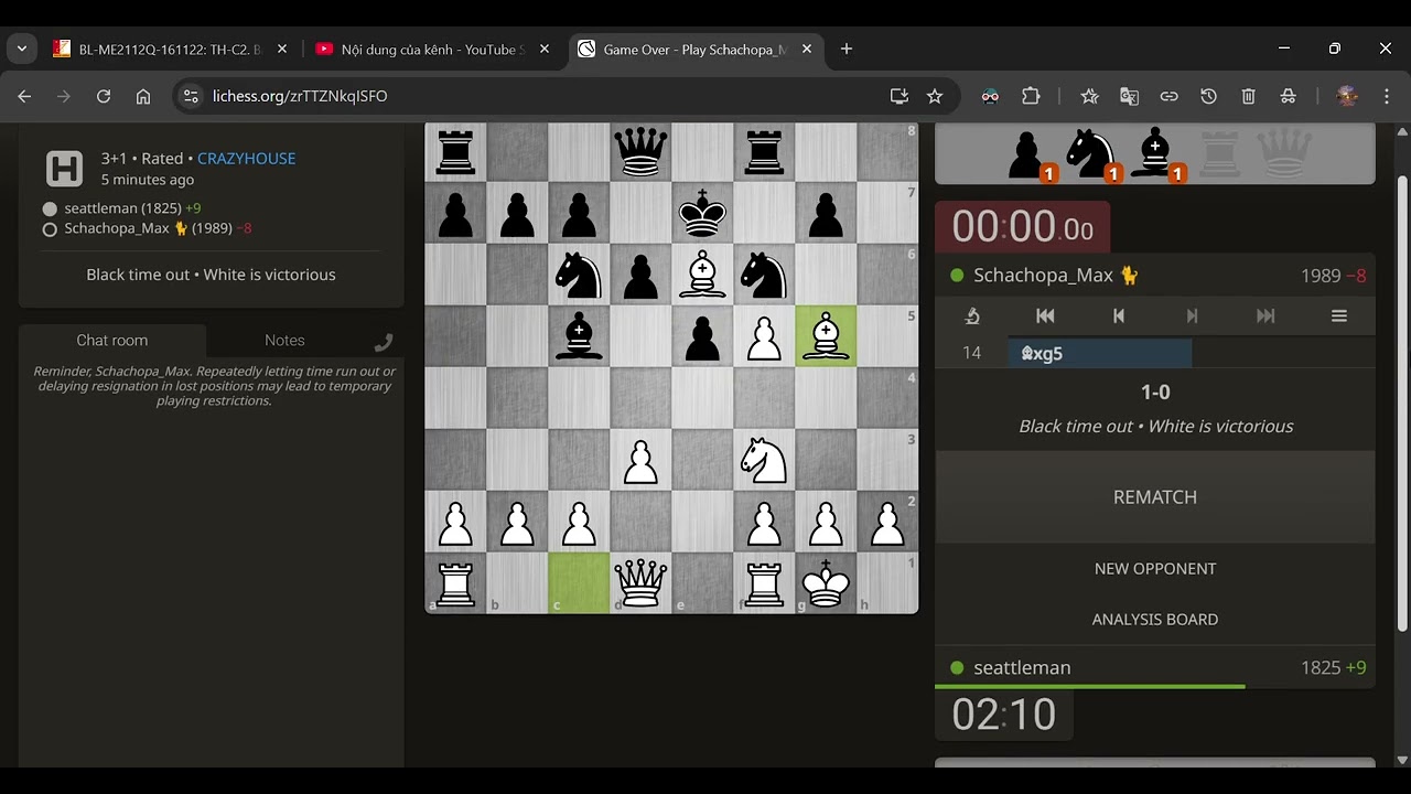 Crazyhouse on lichess: The e4 Opening