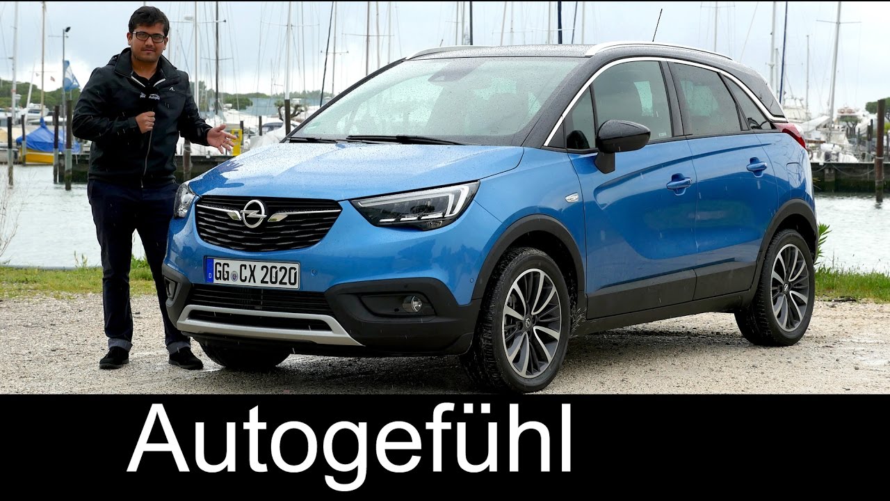 Opel Crossland X FULL REVIEW Vauxhall SUV test driven all-new neu - Autogefühl