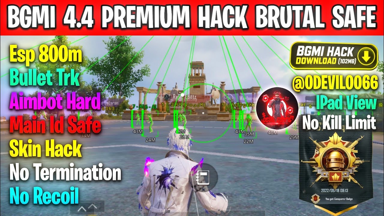 BGMI HACK 4.4 | BGMI 4.4 MOD APK | BGMI ESP HACK | BGMI NEW HACK TODAY | HOW TO HACK BGMI HACK