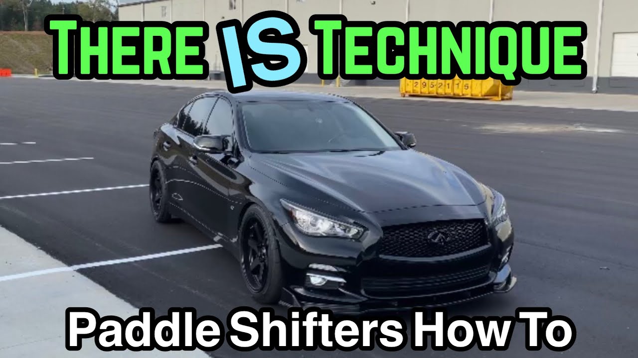 Q50 How I Drive with Paddle Shifters | Some Spirited Driving Explanation