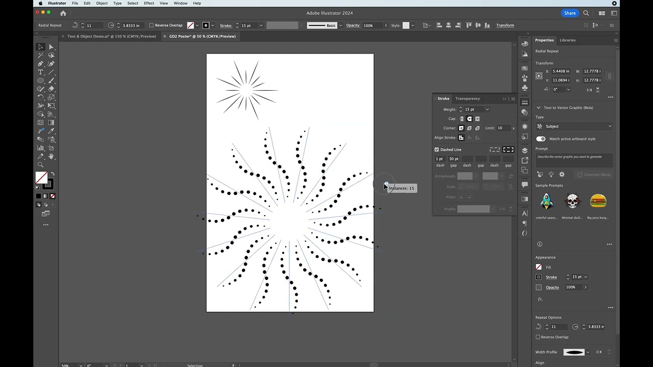 Adobe Illustrator Unique Techniques and Tips & Chaos Building a Poster in Photoshop