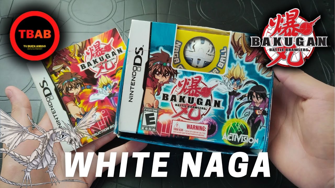 UNBOXING! White Naga Edición limitada, Exclusivo Nintendo DS [Tu Buen Amigo Bakugan]