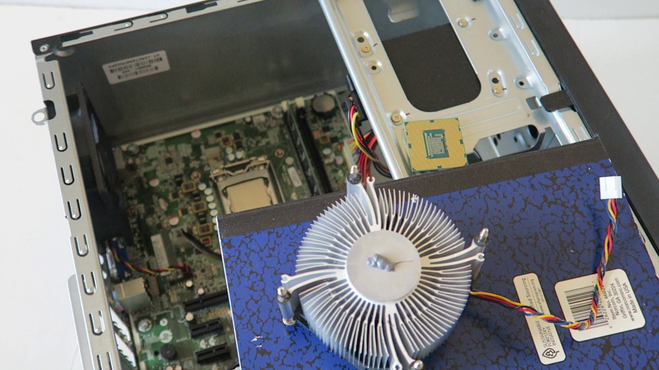 HP Pro 3500: модернизация процессора, батарея CMOS.