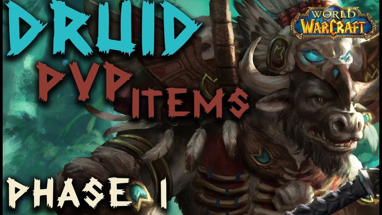 Друид PvP Фаза 1 BiS | Классический WoW | Приоритеты характеристик и многое другое!