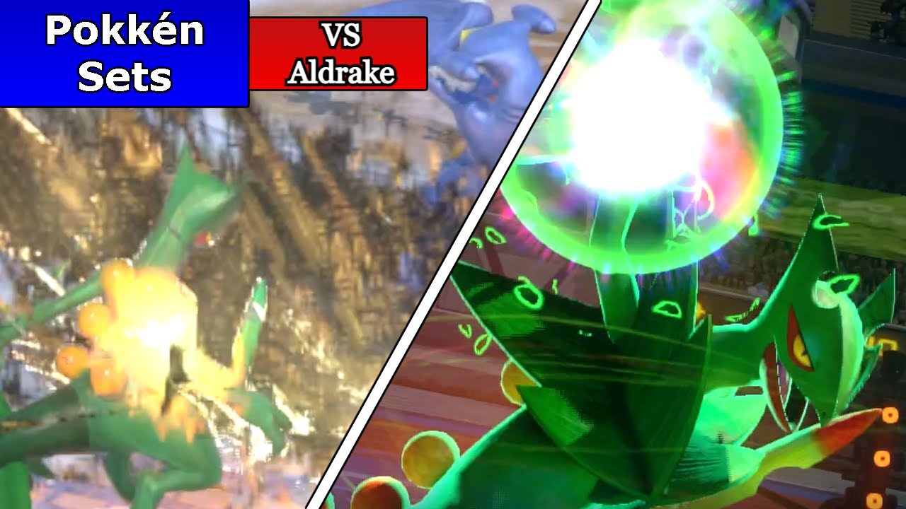 Garchomp VS Sceptile: Overcoming the Dragon's Rage! &ndash; Pokk&eacute;n Tournament DX Sets