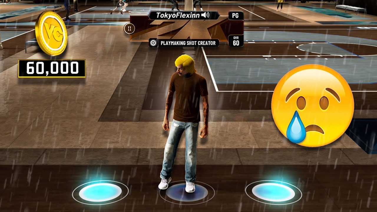 NBA 2K21 but I brought a ROOKIE to stage AGAIN..