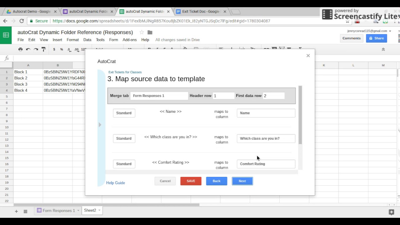 autoCrat Dynamic Folder Reference