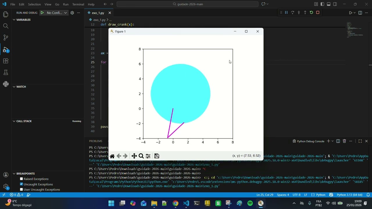Guidance - Exercise 1 - Crank