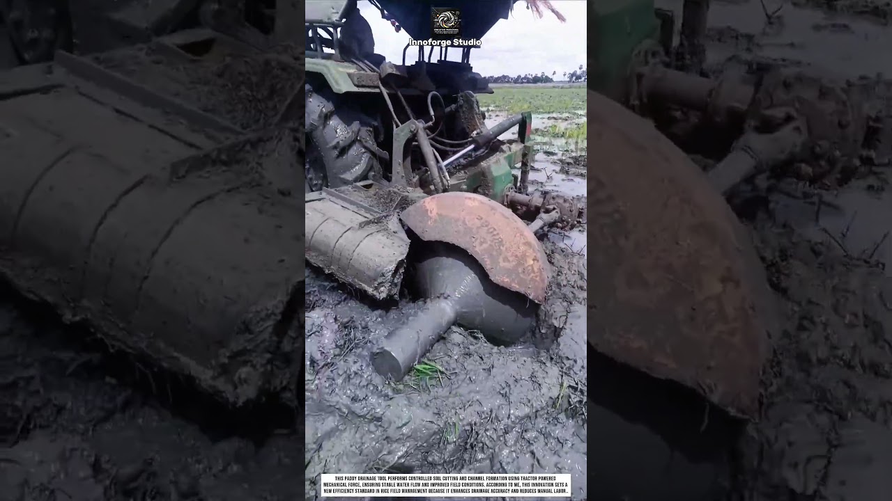 paddy drainage tool innovation improving field water management efficiency 