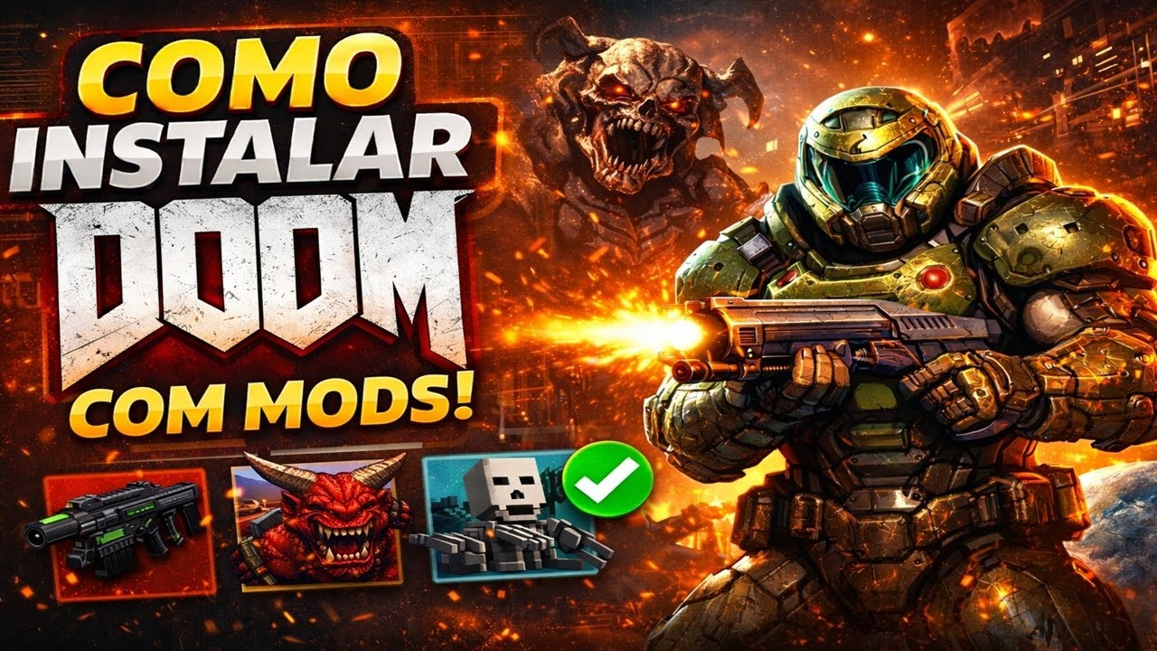 Como Instalar Doom com Mods em 2025 | GZDoom Passo a Passo