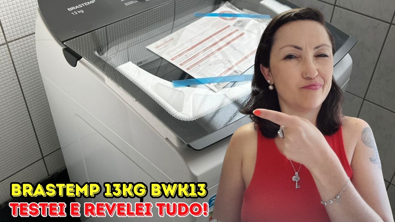 LAVADORA BRASTEMP 13KG BWK13A – SERÁ QUE VALE A PENA? TESTEI E TE CONTO TUDO!