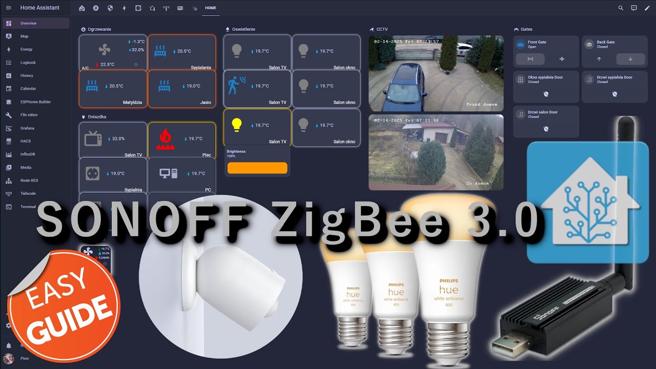 🏠Setting Up Sonoff Zigbee 3.0 in Home Assistant &ndash; First Zigbee Devices! Philips Hue Motion Sensor