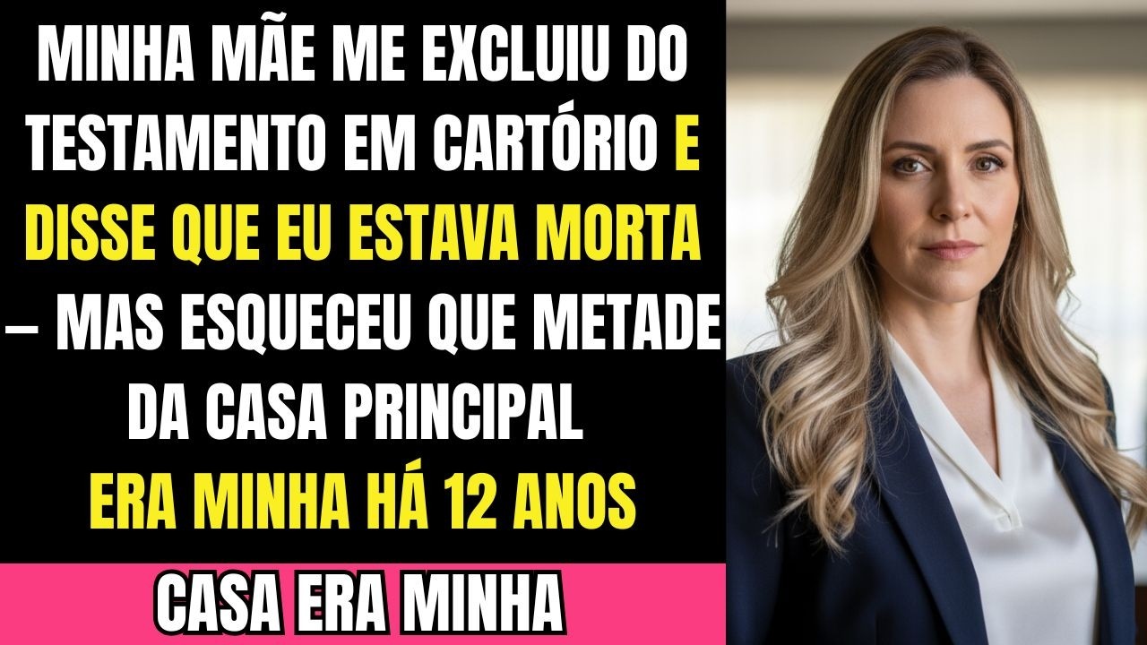 “Você Já Está Morta Para Nós” — Minha Mãe Me Excluiu do Testamento, Mas Esqueceu Um Detalhe Fatal