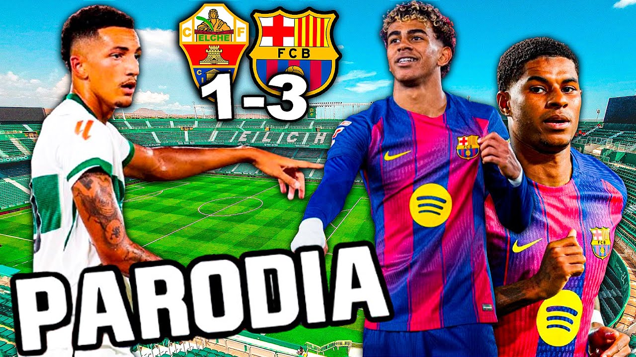 🍷 Canción Elche vs Barcelona 1-3 (Parodia - Fútbol Champagne) | LaLiga 2026