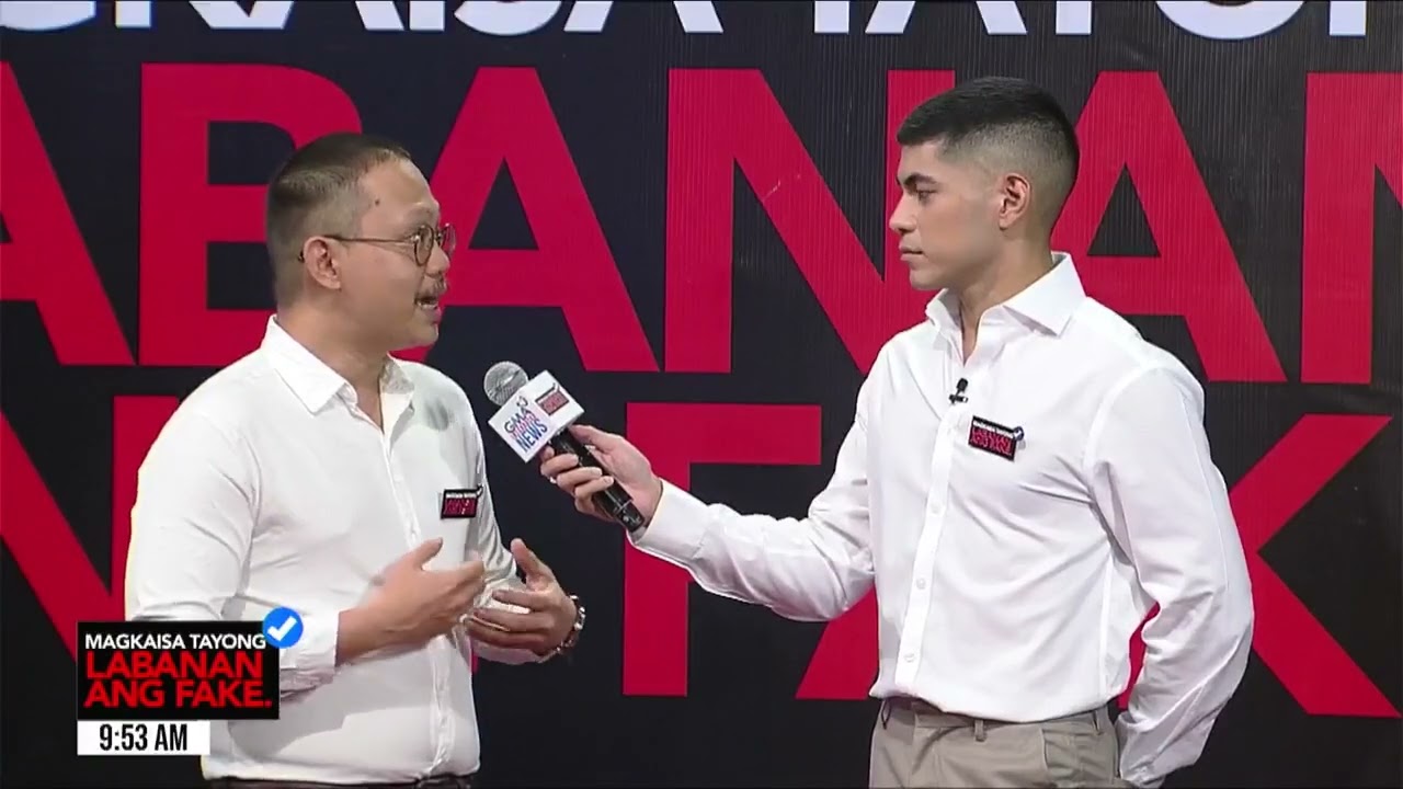 National Union of Journalists of the Philippines Chairman Jonathan de Santos