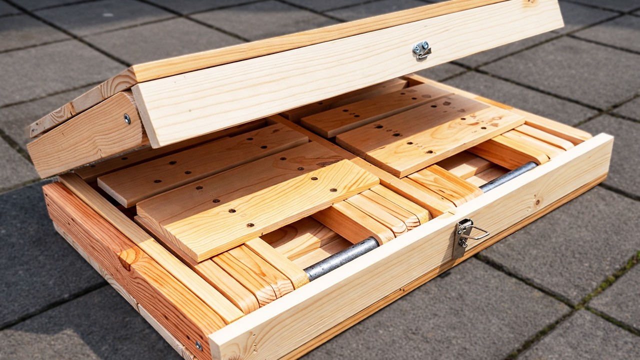 Великое изобретение в области плотницкого дела, созданное 65-летним мастером-плотником.