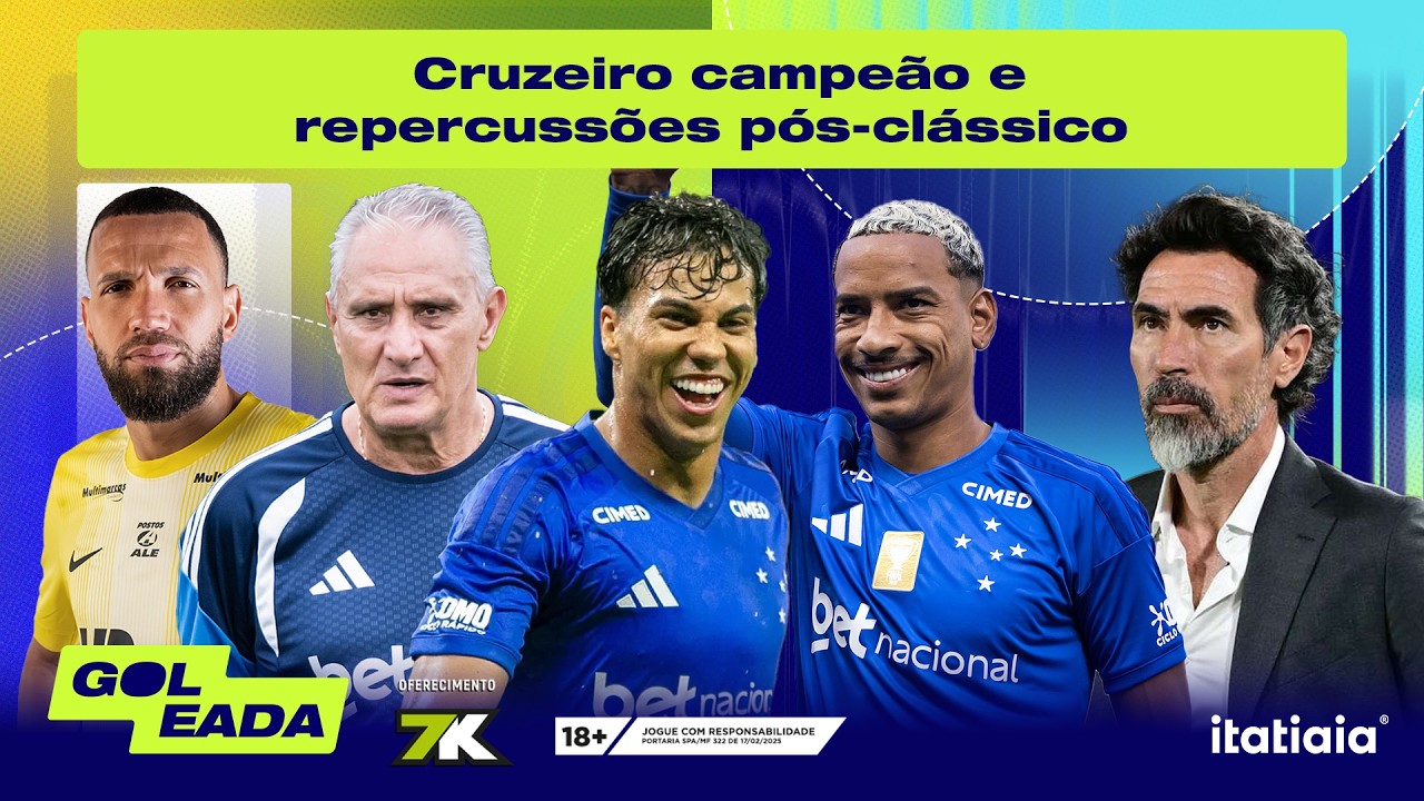 CRUZEIRO CAMPEÃO MINEIRO; ATLÉTICO PERDE MAIS UMA FINAL; AGORA É BRASILEIRÃO | GOLEADA #91 - 9/3/26