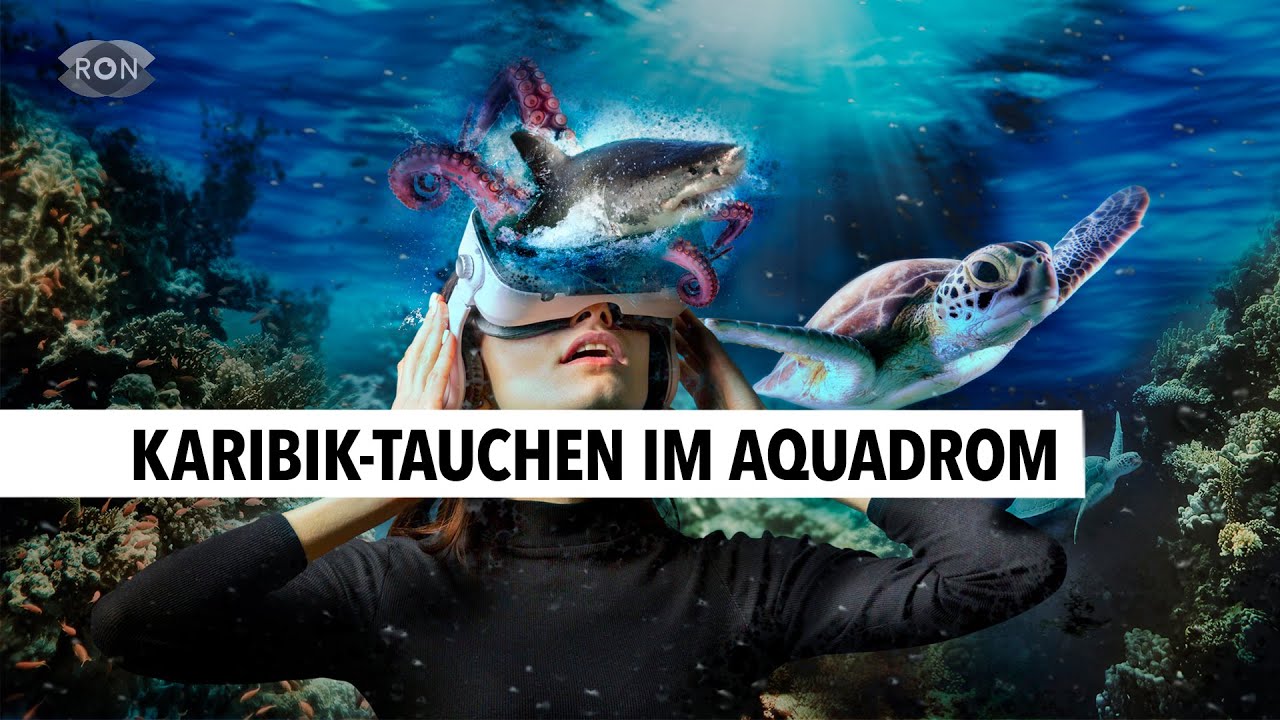 VR-Brille im Freizeitbad | RON TV