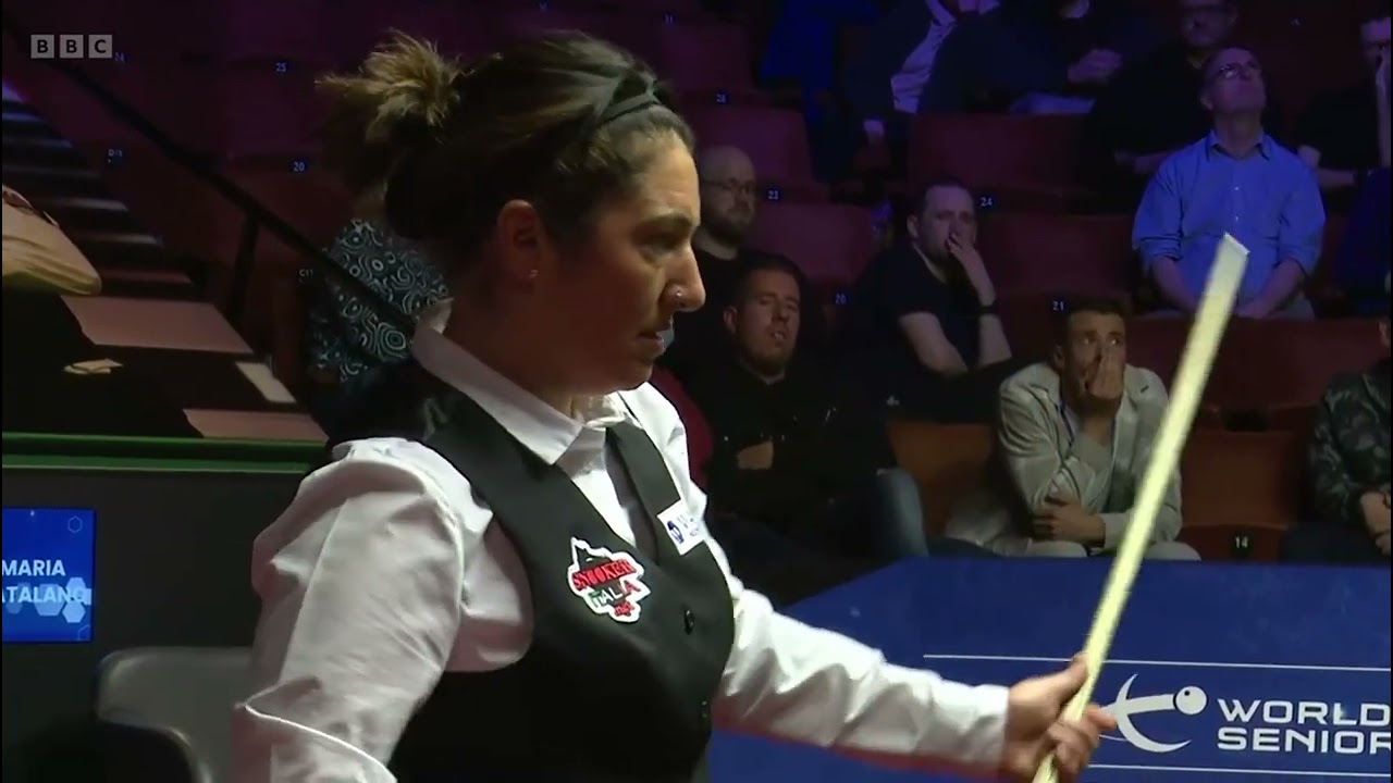 Maria Catalano 50 break @ World Seniors Championship 2022