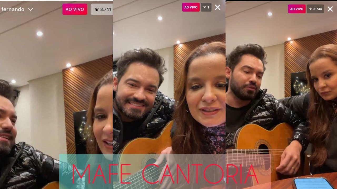 LIVE MAIARA E FERNANDO CANTANDO MODÕES 27/05 