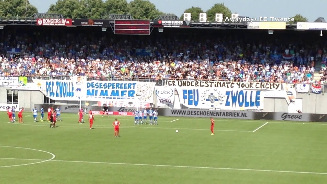 PEC Zwolle - FC Twente 2015/2016 (uitvak)