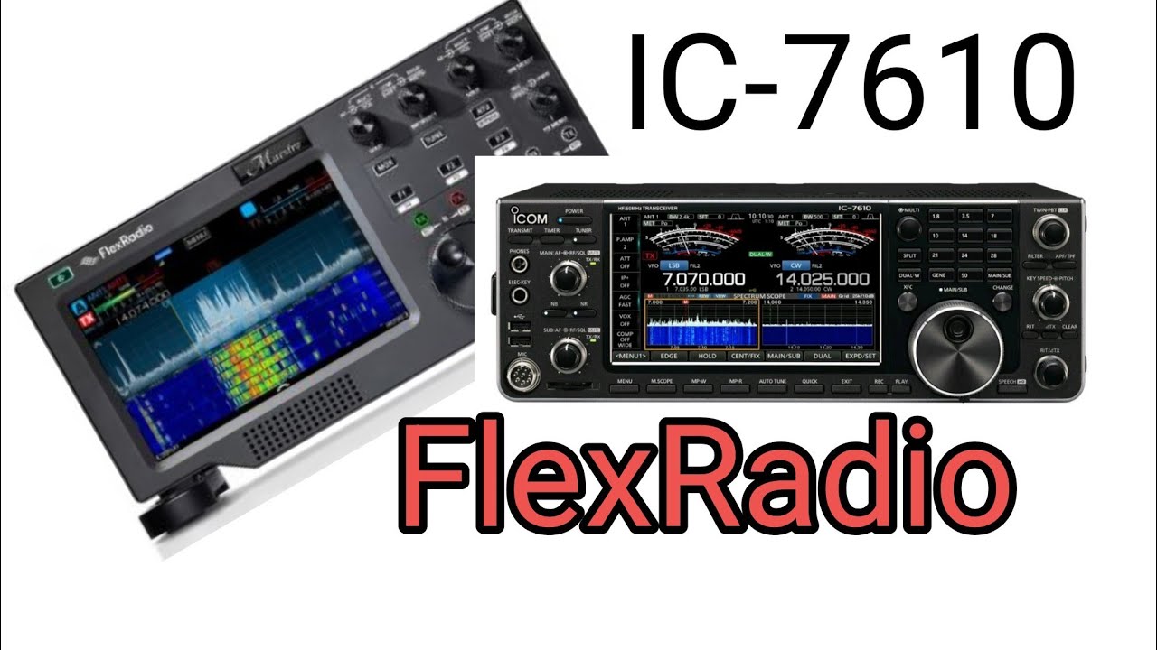 Flexradio 8400 и ICOM IC7610