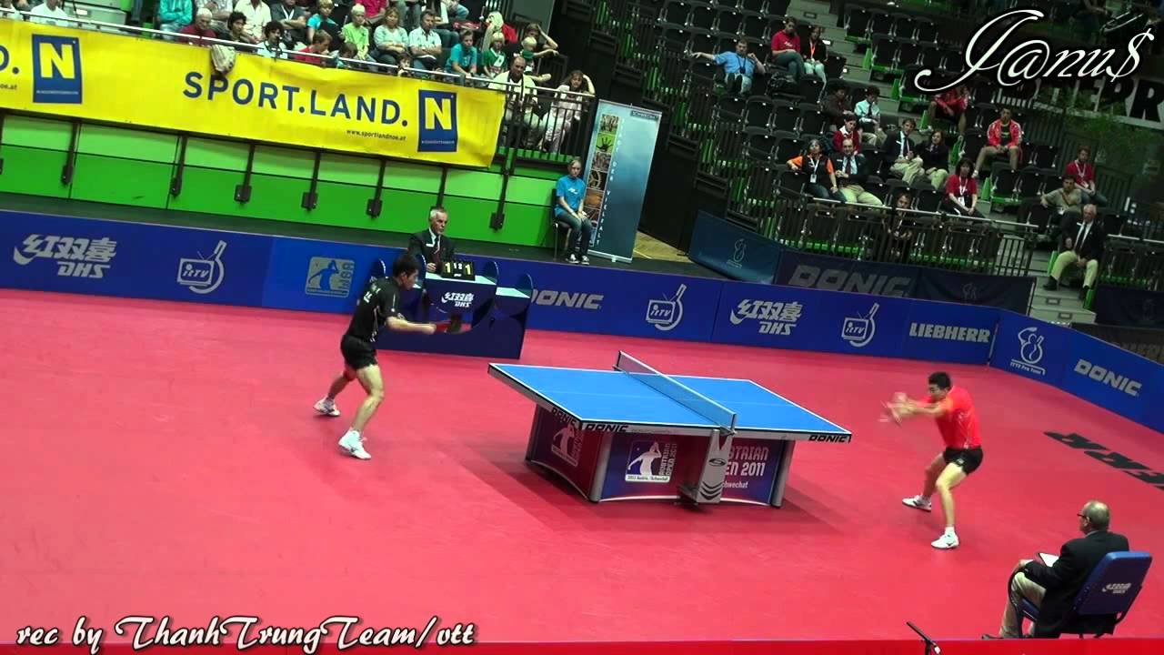 2011 Austrian Open (ms-f) MA Long - ZHANG Jike (HD-private recording) [Full Match|Short Form]