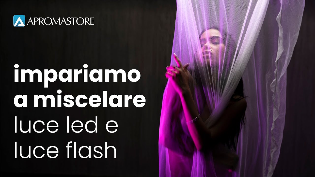 Impariamo a miscelare luce LED e luce flash