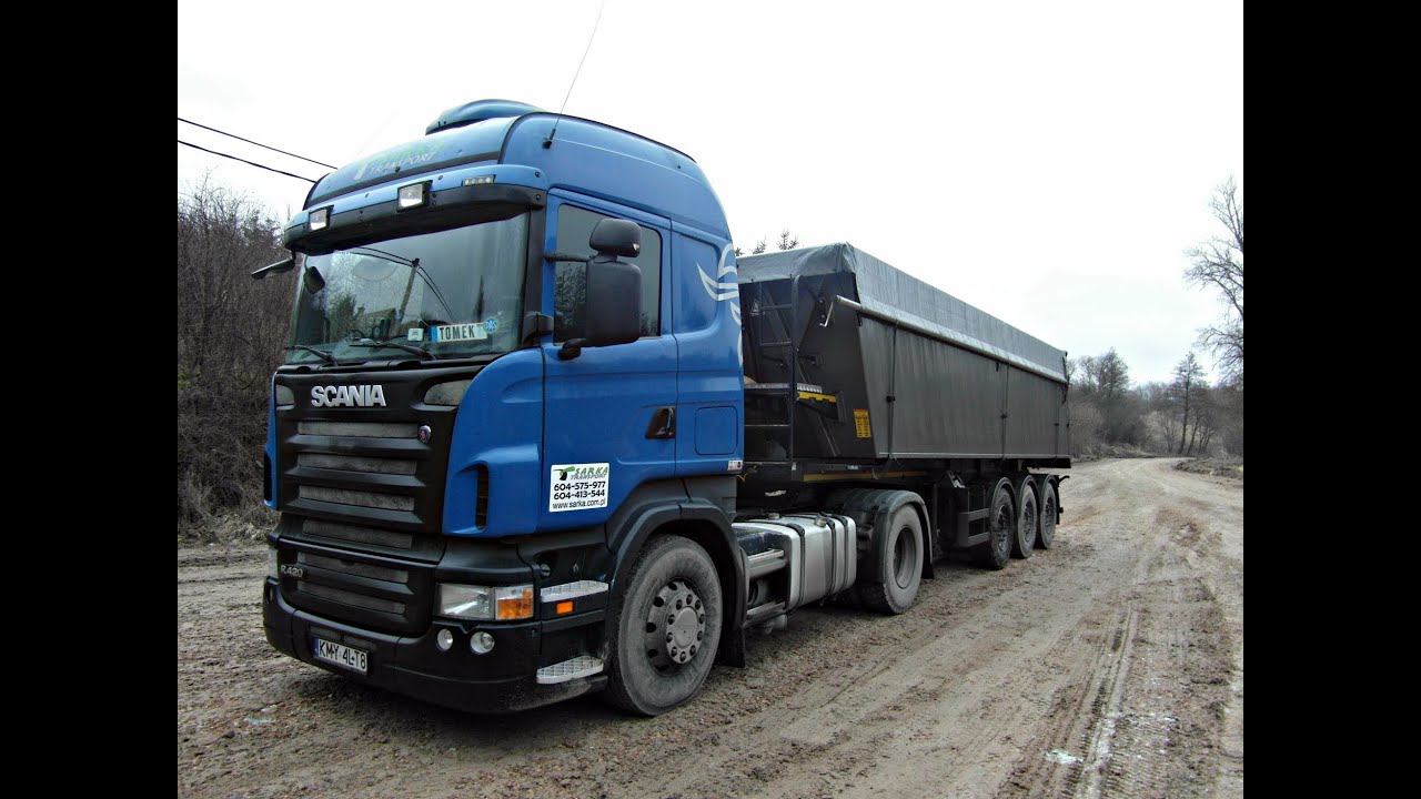 TRASA SCANIA R420 PL-SK-PL