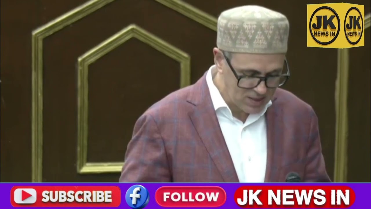 JKNEWSIN 07 FAB 2026 Saquib Farooq: Chief Minister Omar Abdullah presented the budget