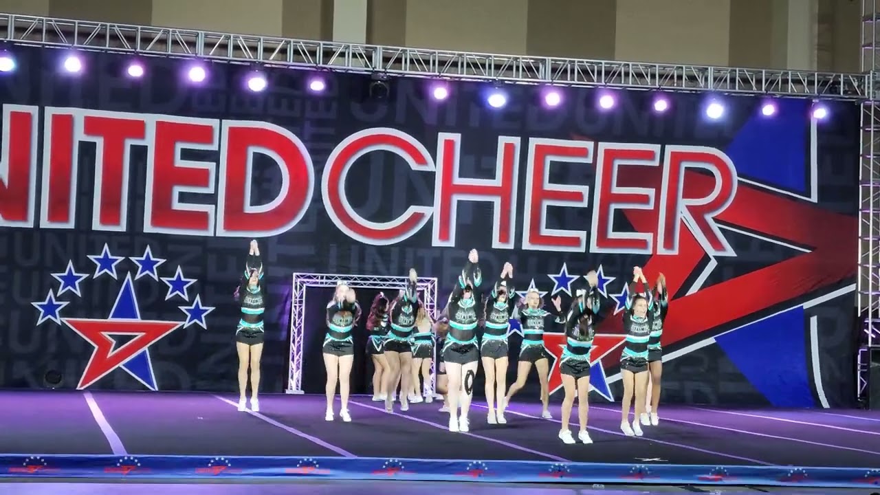 Emma's first meet. 2022. Dynamic Cheer