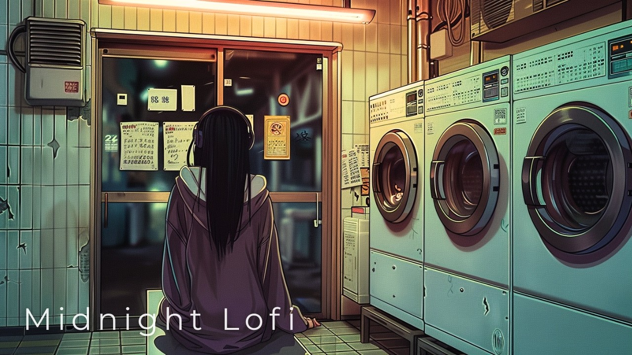 2 AM Laundromat 🧺 Lo-fi Hip Hop for Late Night Focus & Study