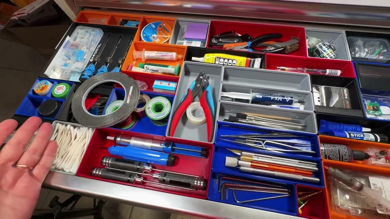 Ultimate Husky Drawer Organization with Gridfinity!