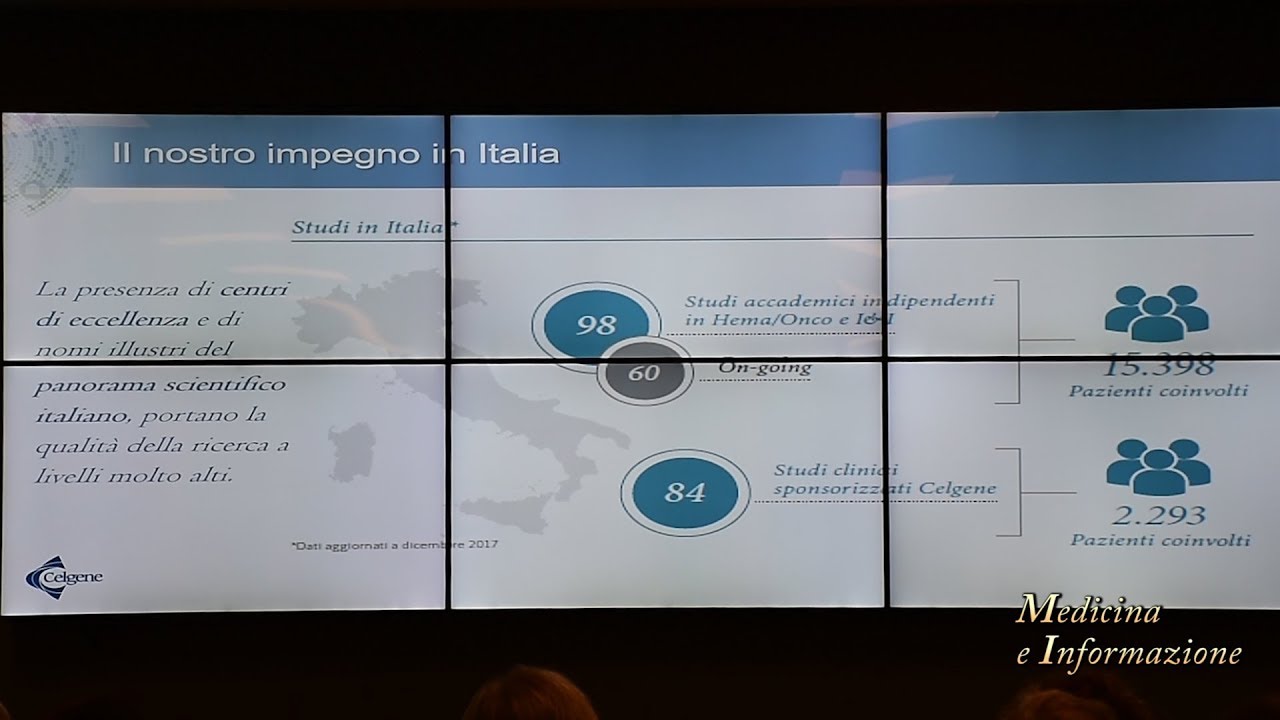 Ricerca scientifica e attenzione ai bisogni dei pazienti, i progetti Celgene 2018