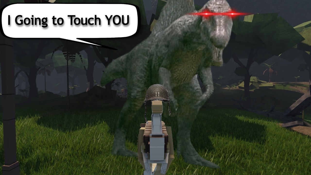 Playing as the SPINOSAURUS before its Remolded | Jurassic Blocky