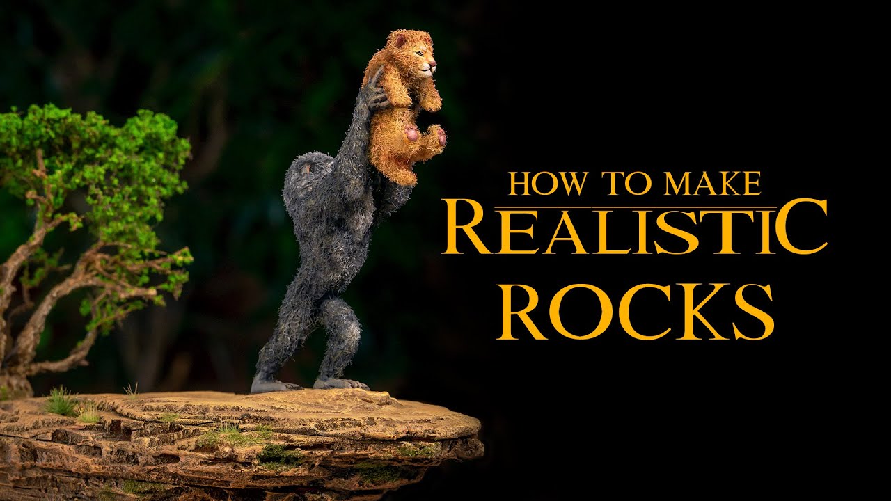 Как создать текстуру камня из строй материалов