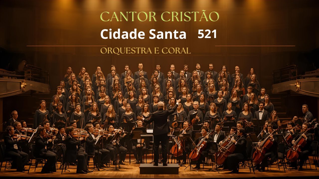 Cantor Cristão  - 521-  Cidade Santa - Jeruzalem