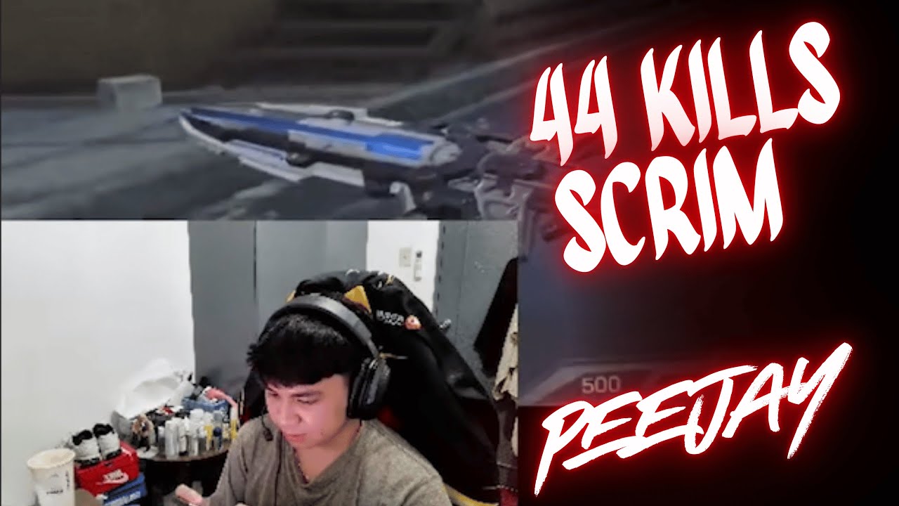 ELV.PEEJAY GOT 44 KILLS IN SCRIMS!!! FENNEC GAMEPLAY!