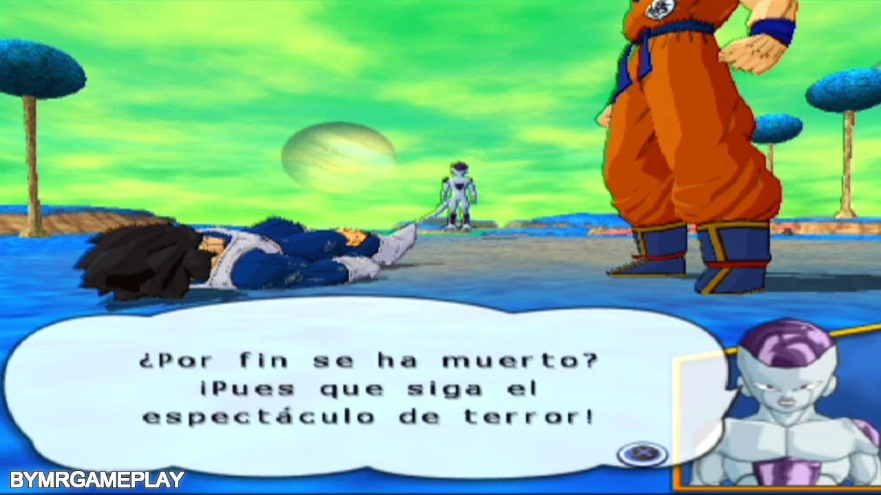 Dragon Ball Z: Budokai Tenkaichi 2 Latino  Goku vs freezer #4