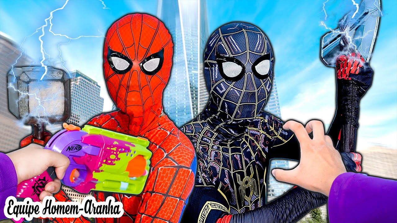 A Jornada de Resgate da Equipe do Homem-Aranha! 🕷️💥