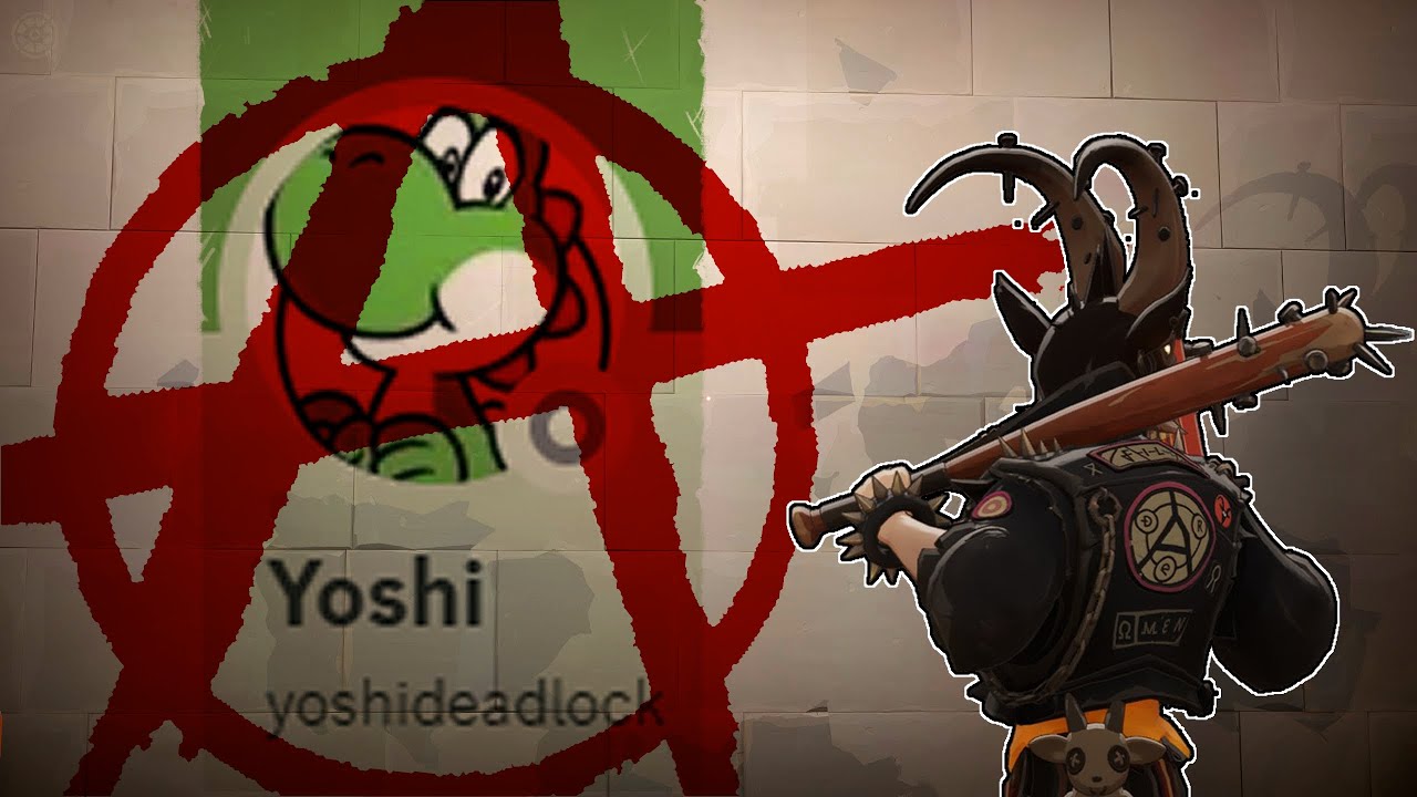 YOSHI is trying to KEEP YOU DOWN