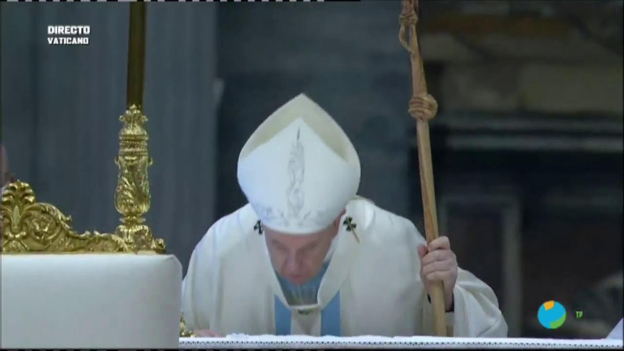 01/01/2022 Santa Misa desde el Vaticano presidida por el Papa Francisco