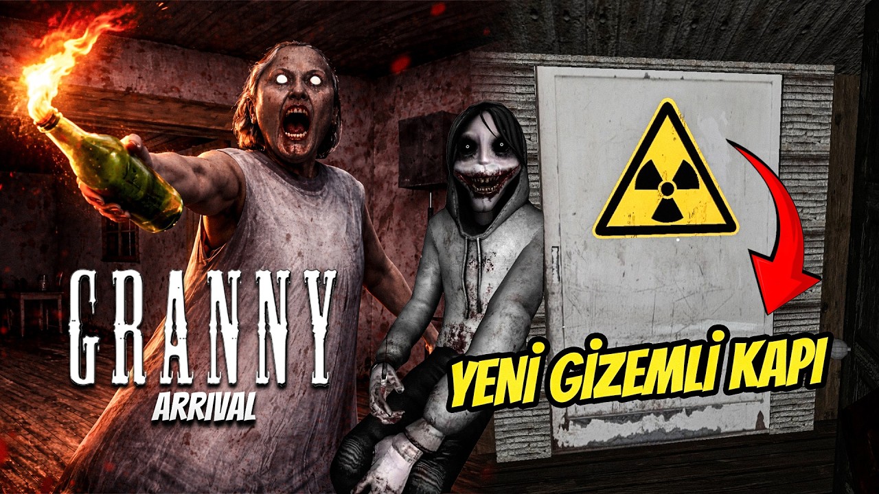 GRANNY ARTIK MOLOTOF ATIYOR? YENİ GİZLİ ODALAR! - Granny Arrival