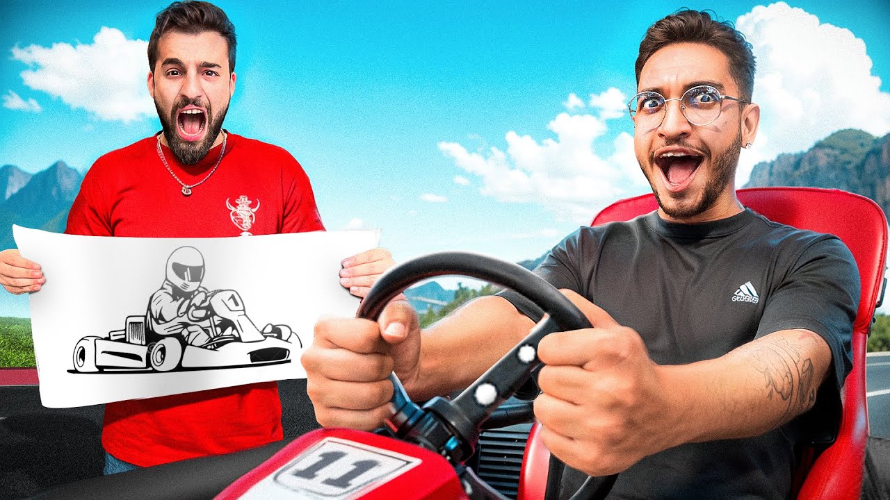 متلی نقاشی هر چی رو بکشه براش میخرم 😨😬