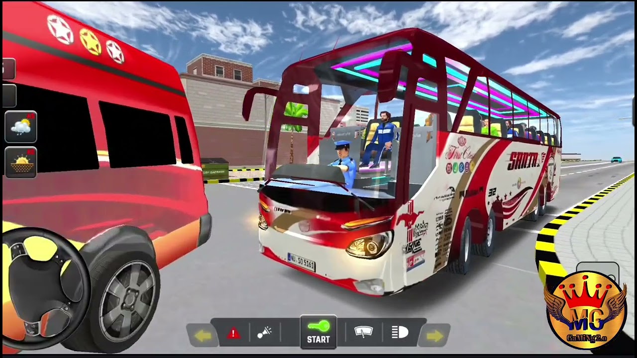 Симулятор городского автобуса - Игры про общественный транспорт 3D 2025 - Игра про автобус на And...