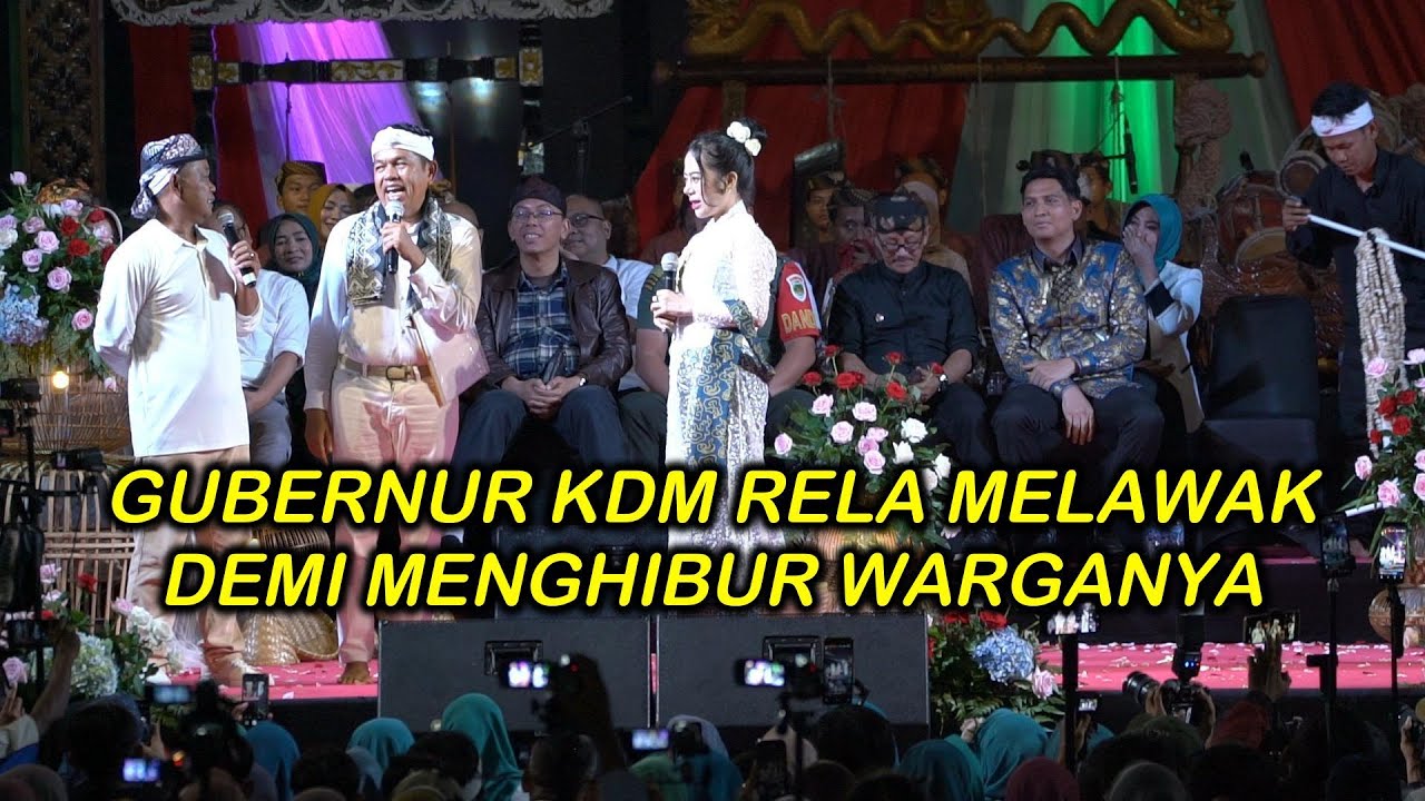 Gubernur KDM Menghibur Warga Indramayu