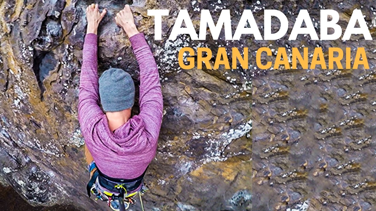 Rock Climbing Jumanji in Gran Canaria, Spain